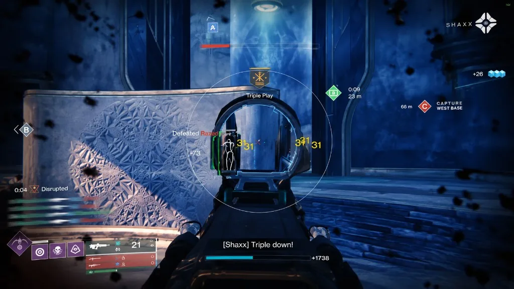 Destiny 2 wallhack skeleton ESP through walls
